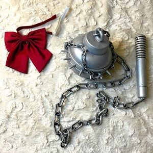 Halloween. Kill bill Gogó yubari chain mace accessories